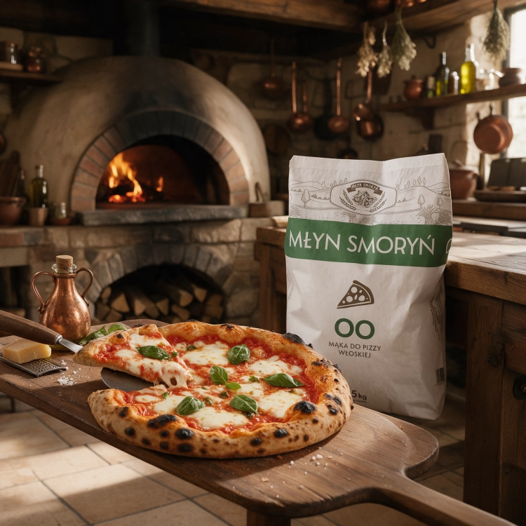 Mąka-OO-do-pizzy-Pizza-serwowana-na-desce-krojona-nożem-do-pizzy-oliwa-parmezan.png