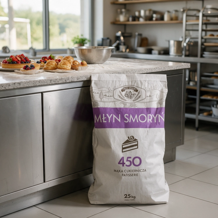 Mąka-450-cukiernicza-patisserie-Worek-25-kg-stoi-stabilnie-na-posadzce-przy-stole-roboczym-z-jasnego-granitu-lub-stali-W-tle-widać-dopracowane-wypieki-cukiernicze-tarty-owocowe-ptysie.png