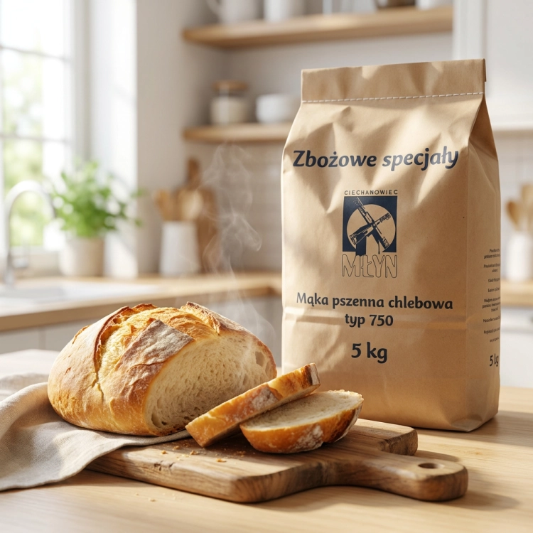 MĄKA PSZENNA CHLEBOWA TYP 750 5kg MŁYN CIECHANOWIEC-chleb-prosto-z-pieca-złoty-bochenek-z-chrupiącą-skórką-para-dwie-kromki-na-drewnianej-desce-i-lniana-ściereczka.png