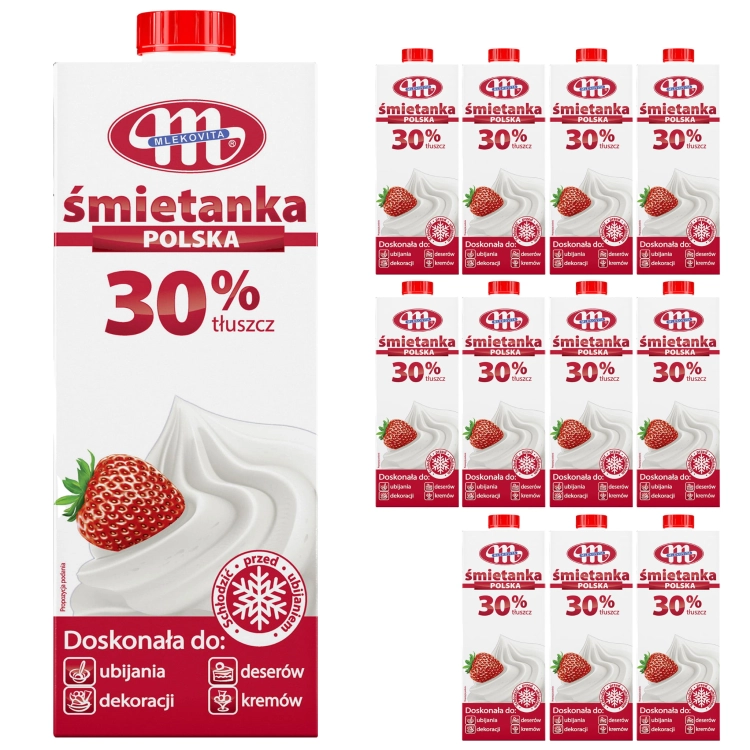 MLEKOVITA ŚMIETANKA 30% 12 SZT. MK.jpg