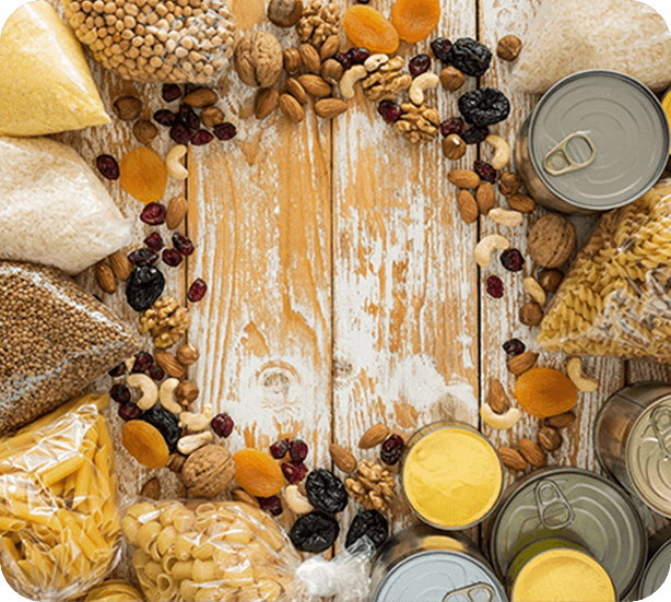 orzechy makarony kasze suszone owoce i przetwory